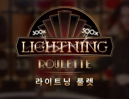 Korean Dealer Lightning Roulette